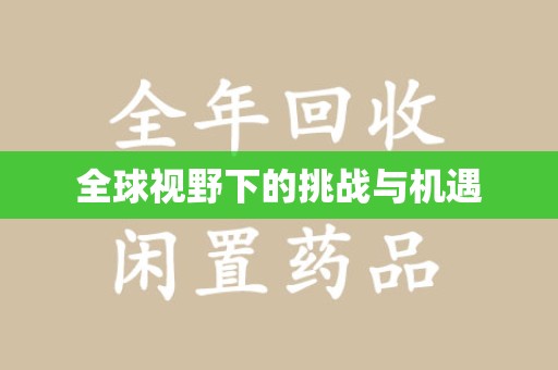 泰州全球视野下的挑战与机遇